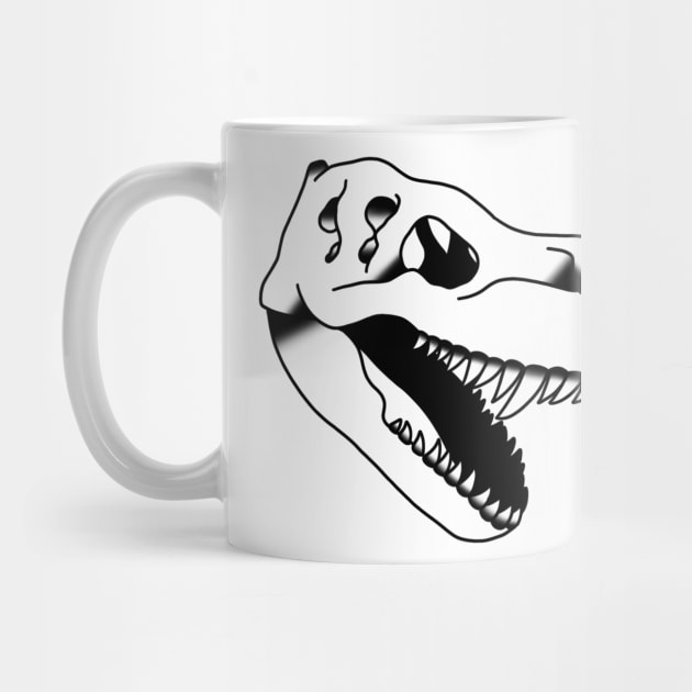 T.Rex Skull by drawingsbydarcy